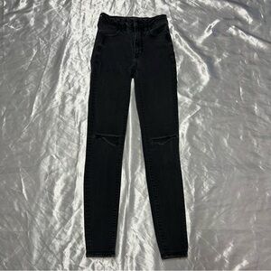 American Eagle Outfitters Black High Rise Jeans